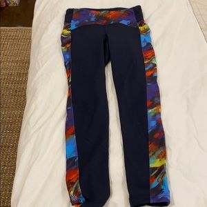 Athleta Fleece Leggings Size Small